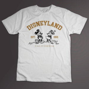 Remera blanca Disneyland
