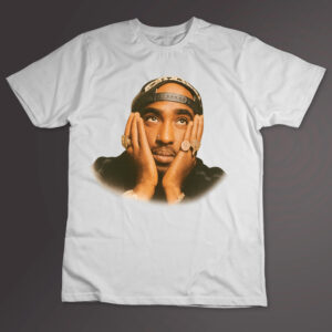Remera blanca TUPAC
