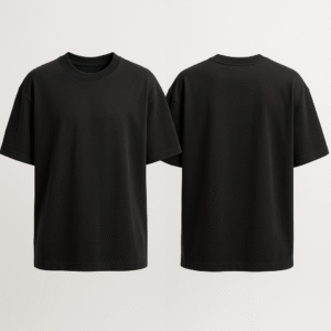 Remera Oversize total black