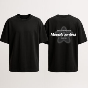 Remera Oversize negra MADE FOR DREAMERS