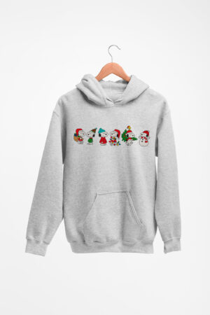 Buzo gris Snoopys Navidad
