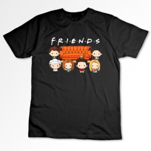 Remera negra Friends Funko
