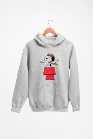 Buzo Gris Snoopy Aviador