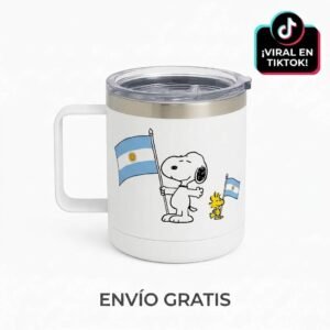 Vaso térmico con manija Snoopy Argentina