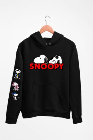 Buzo negro Snoopy zzz manga